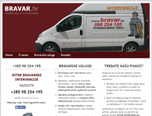 Tablet Screenshot of bravar.hr